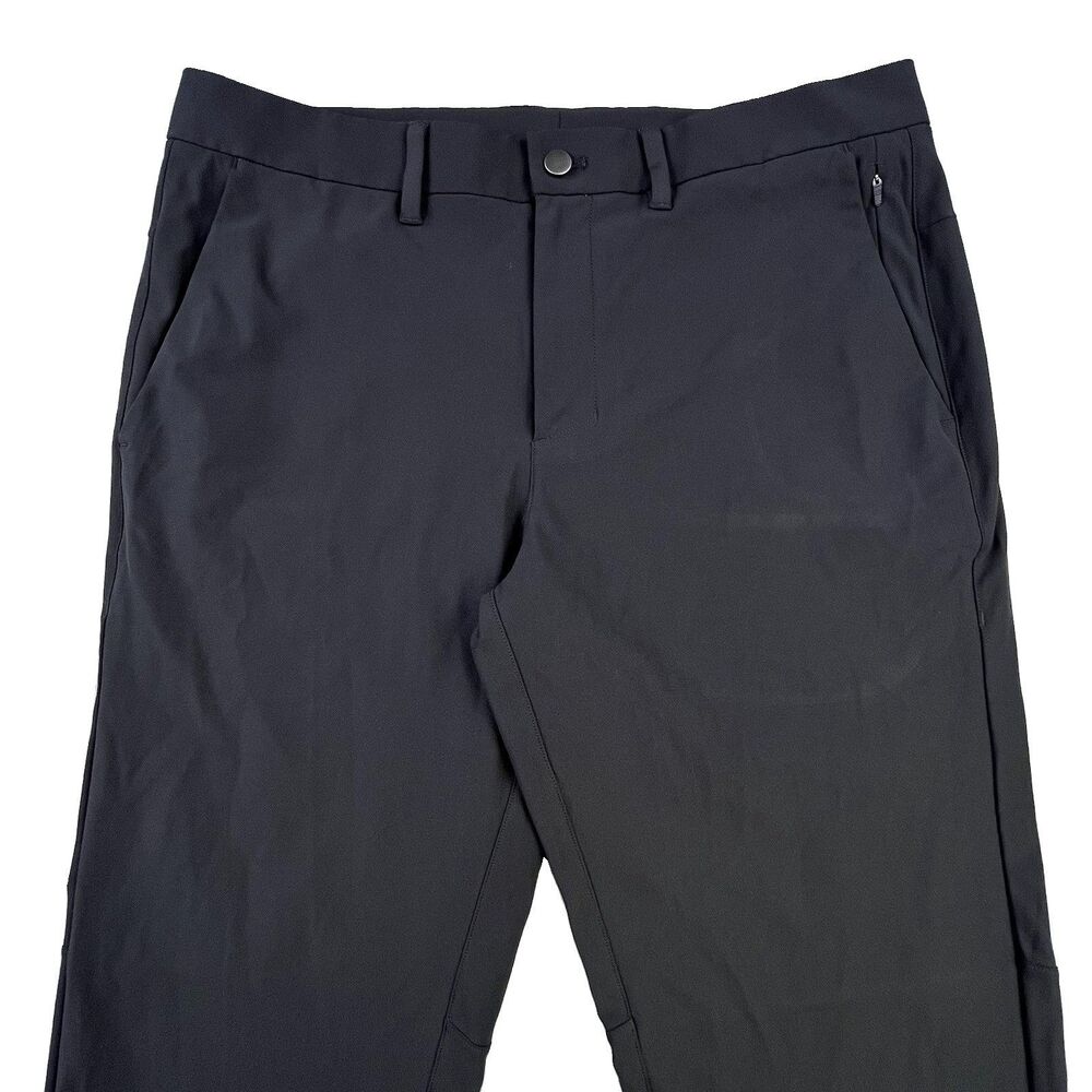 CRZ Yoga Golf Pants Mens 34x29 Black Performance Stretch Lightweight Golf